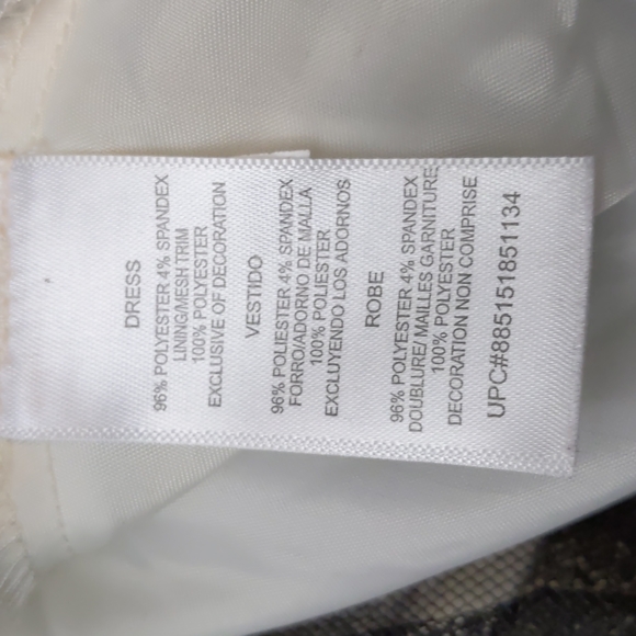 Youngland Girl's Size 5 Dress Christmas Holiday Party Black Off White/ C… - Picture 7 of 14